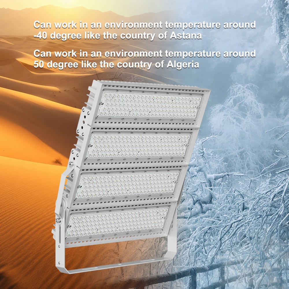 High Brightness SMD Chip LED Stadium Light IP66 Waterproof High Quality Explosion Proof Floodlight for Various Beam Angle