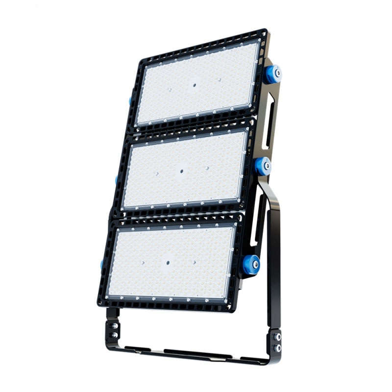 750W High Brightness IP66 Waterproof Outdoor Sports Fields Lighting Modular LED Floodlight Stadium Lamp