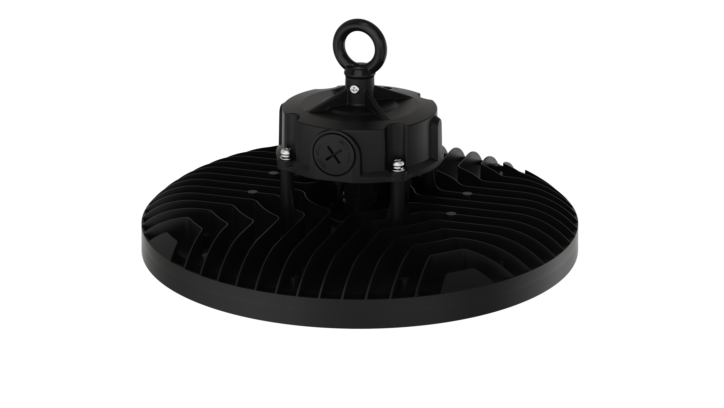 IP65 IK08 UFO LED High Bay Light 120/150/200W Adjustable 200lm/W ERP a 5 Years Warranty Industrial Warehouse Gym Light