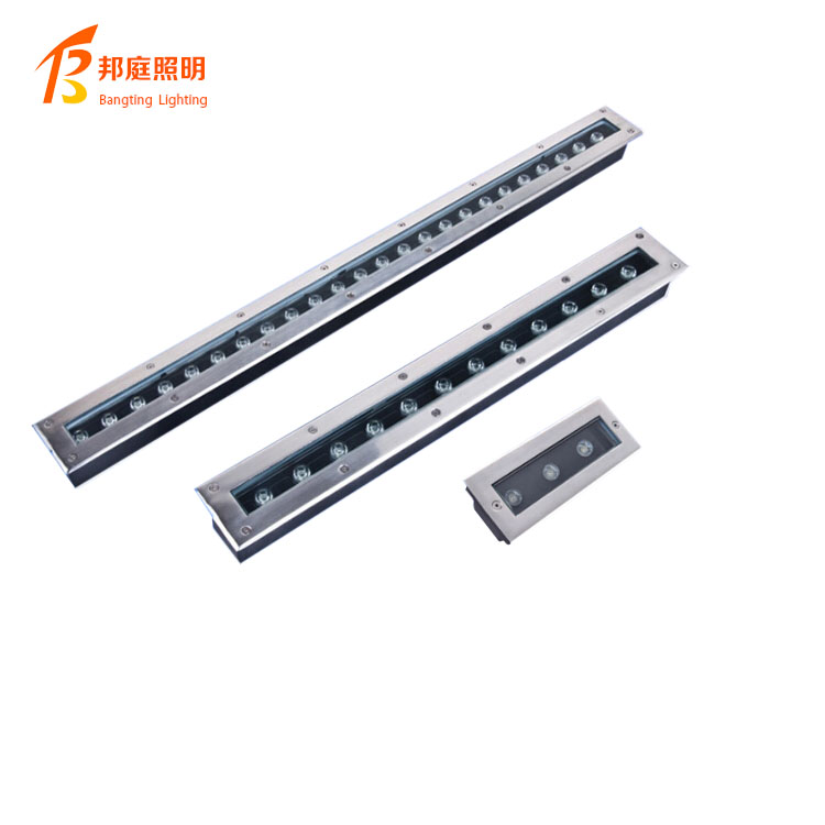 3-Year Warranty Tri-Proof LED Tube Light Rainproof Dimming Gangways IP67 Glass Cover Outdoor Garden Landscape Linear Underground