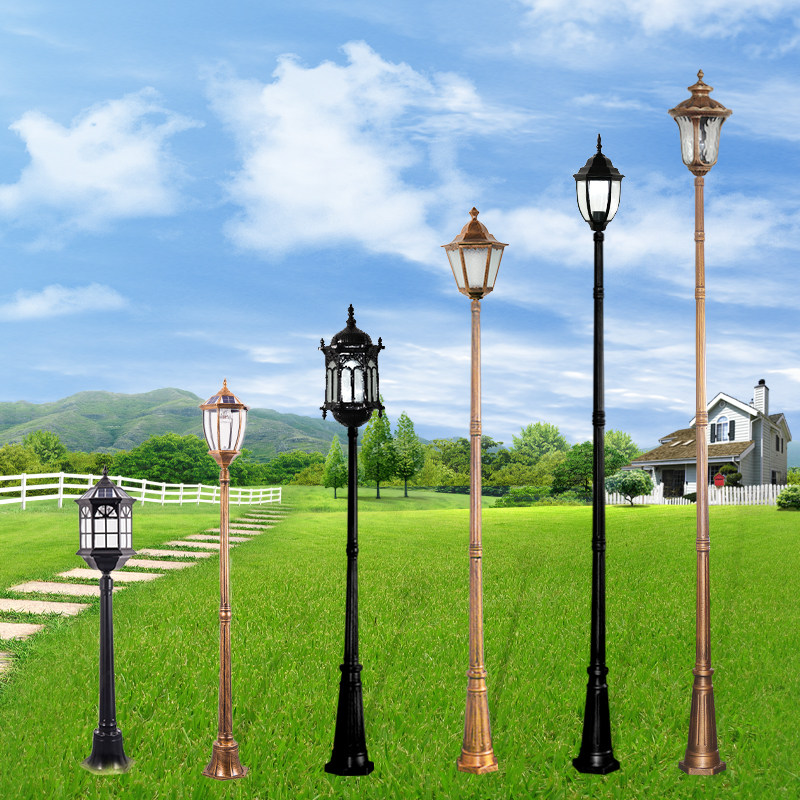 Outdoor Solar Garden Light 3-Meter Waterproof IP44 Ultra-Bright 3000K-6000K Color Temp 3-Year Warranty European Style Landscape