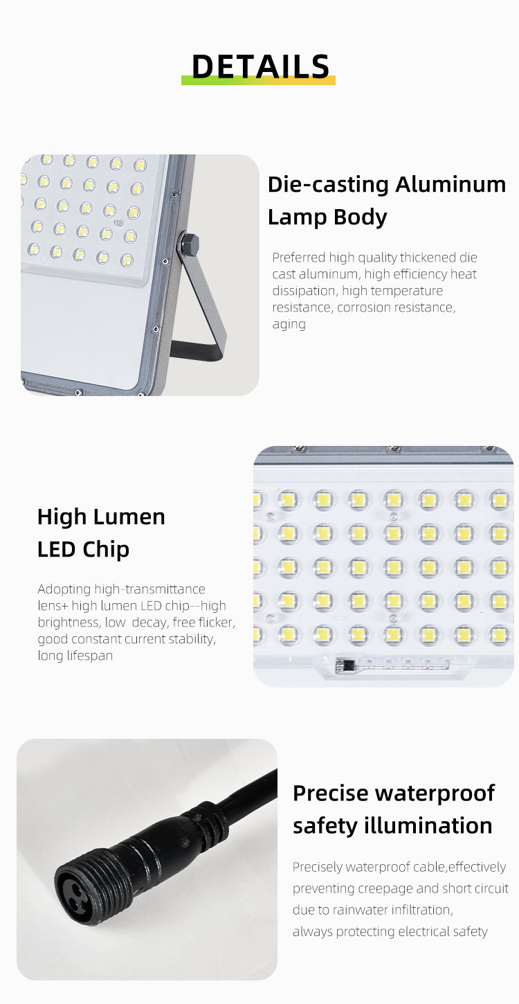 Solar Flood Light Detail 6