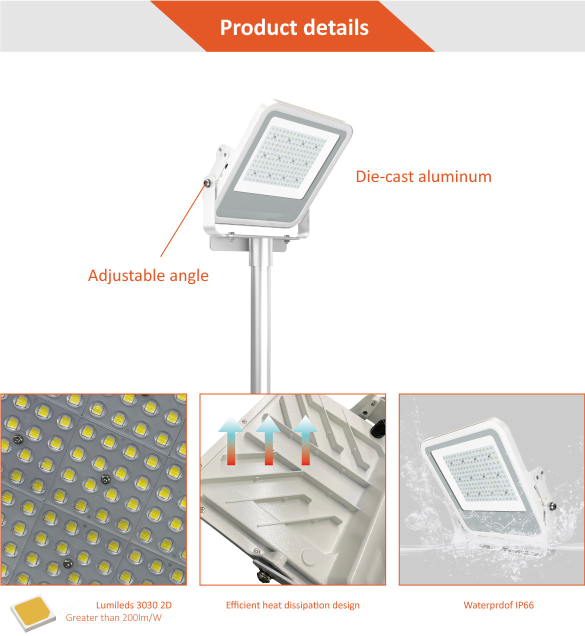 LED Light Product Front View