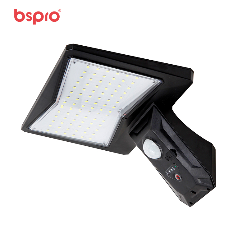 Bspro Wireless Design Price LED Lamp Motion Sensor Mode IP65 Decor Garden Solar Outdoor Light