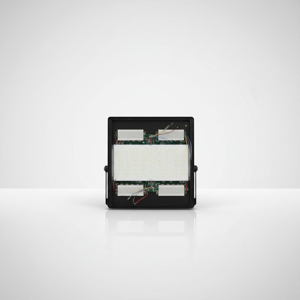 300W SMD5050 IP65 High Bright AC LED Flood Light with App Control &amp; Customized Color for Sports Stadiums Outdoor Courts