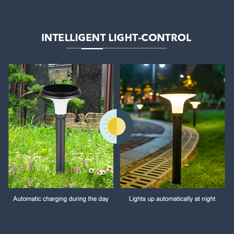 Wholesale Modern Style Solar Garden Lawn Lamp Ip65 Waterproof Outdoor Led Solar Spike Lights