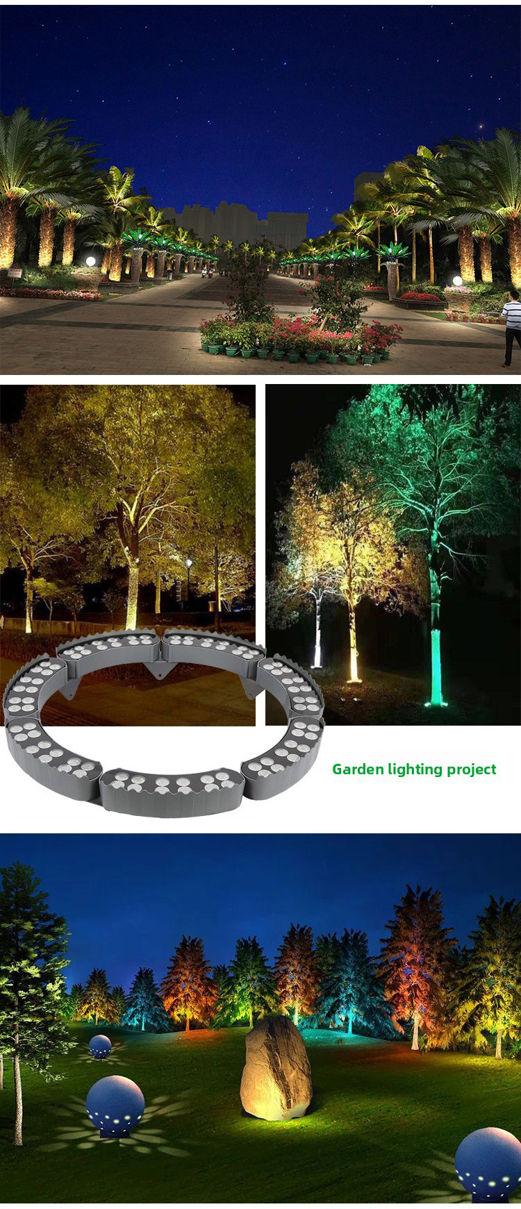 Outdoor Garden Decor LED Flood Light Parameters