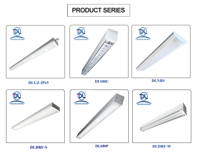 Latest Design Led Explosion-proof Waterproof Dust Ip65 Led Batten Light Tri-proof Light