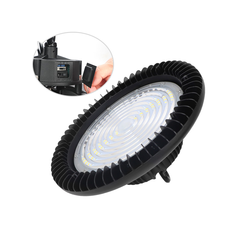SKD Optional Led High Bay Light with 60 90 120 Degree Reflector 190lm/w 100W 150W 200W 240W UFO Highbay Fixtue