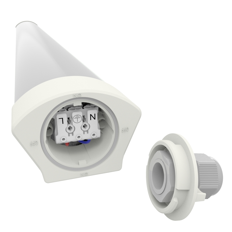 20W 2FT LED Tri-Proof Batten IP66 IK10 Linkable Industrial Lighting Garage Warehouse Parking Underground Passage SAA CE RoHS