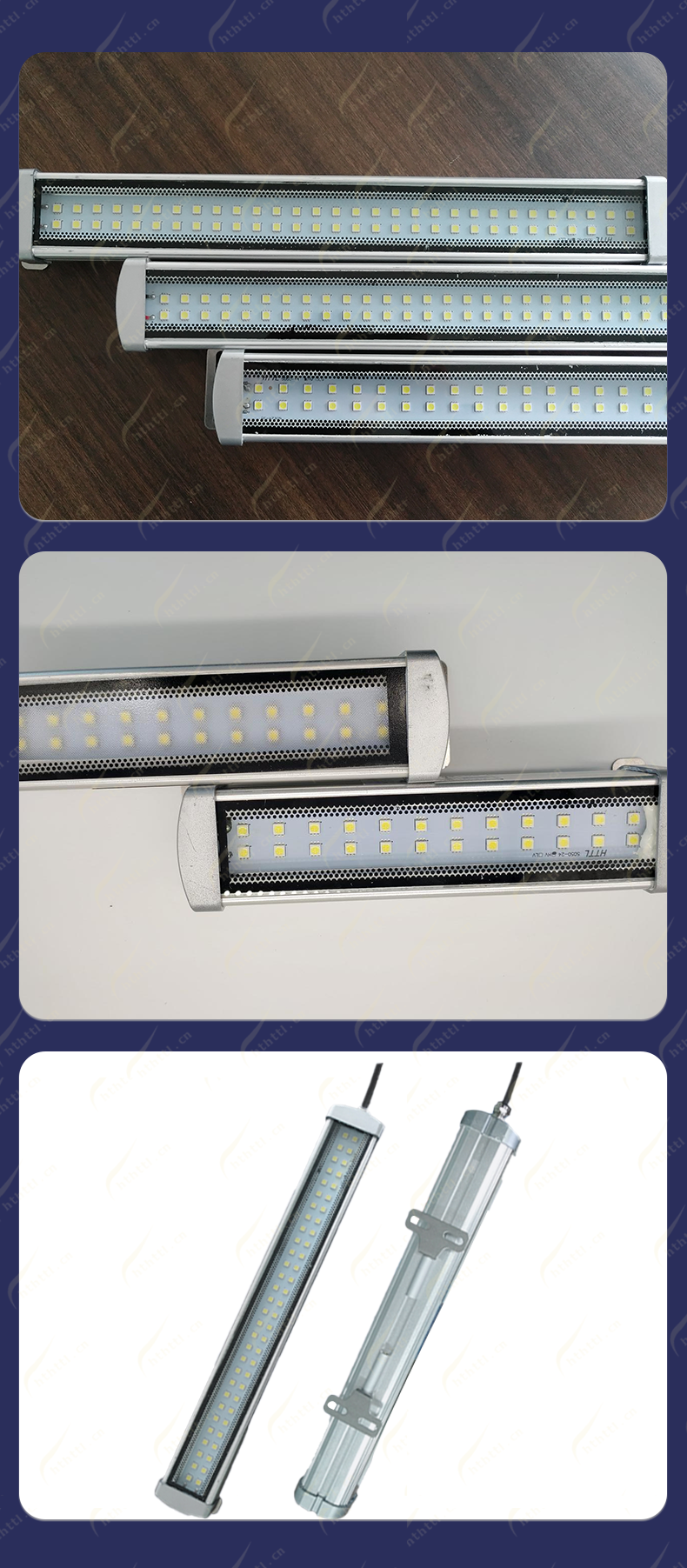 Machine tool working lamp mounting