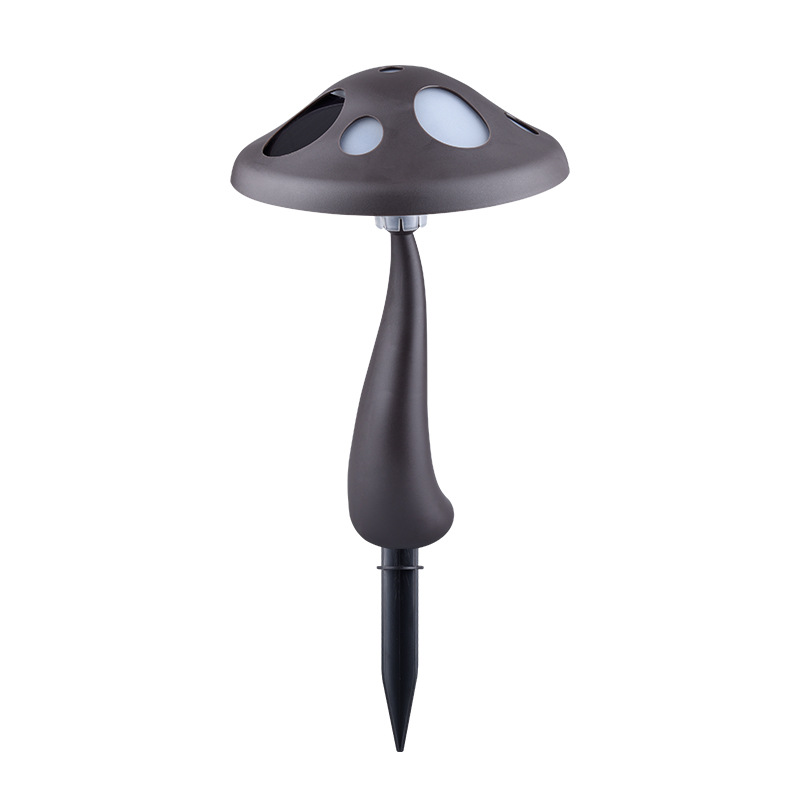 New Decoration Villa Courtyard Landscape Simulation Luminous Big Mushroom Plastic IP65 Outdoor RGB Solar Garden Lawn Light
