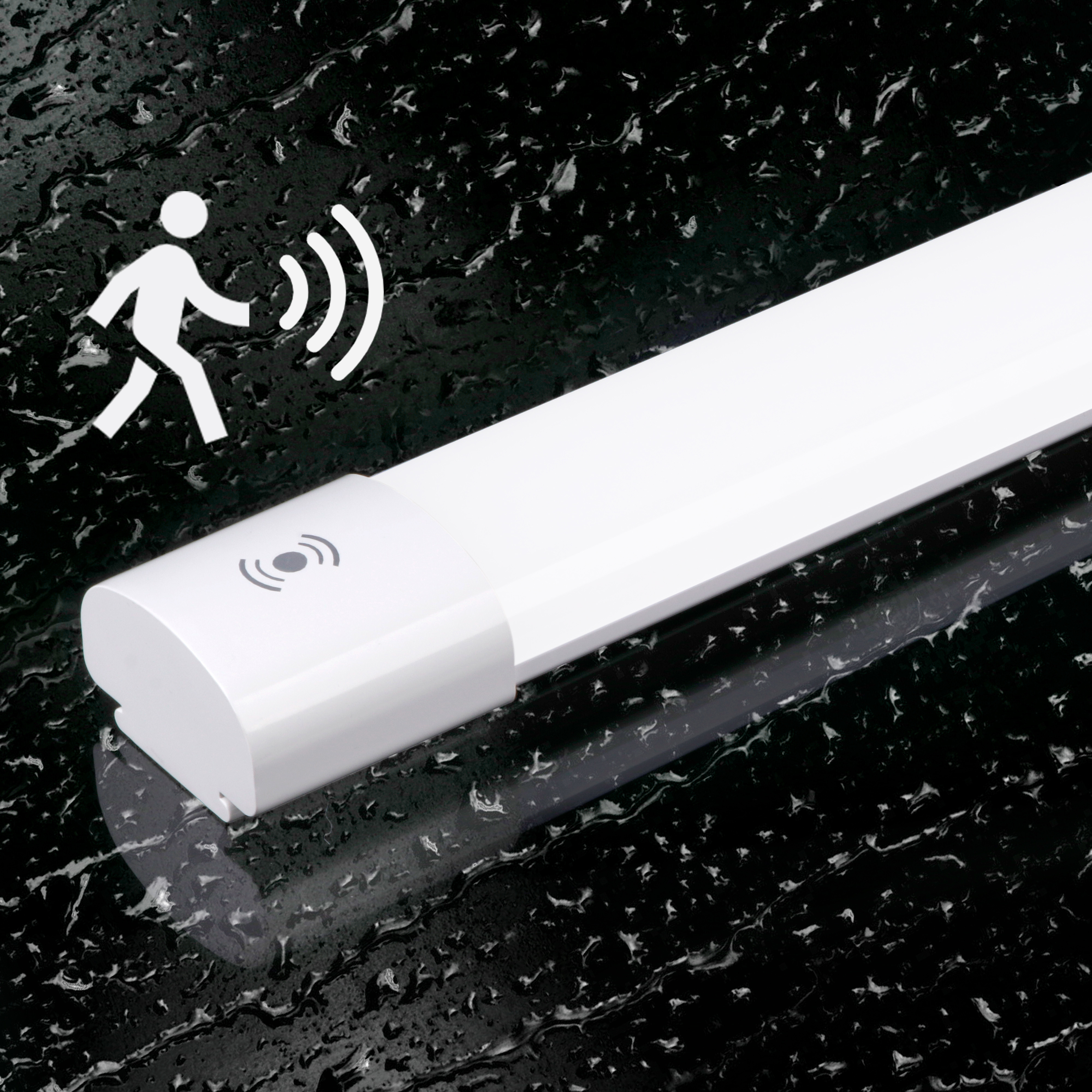 600mm Tri-proof Led Batten Linear Light Wireless Sensor Light Motion Sensor Led Waterproof Garage Parking Workshop Outdoor Light