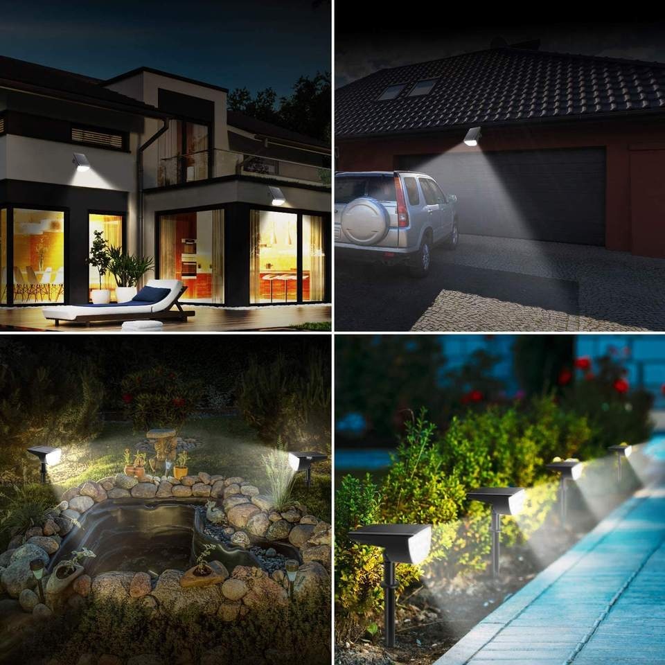 LED solar garden light