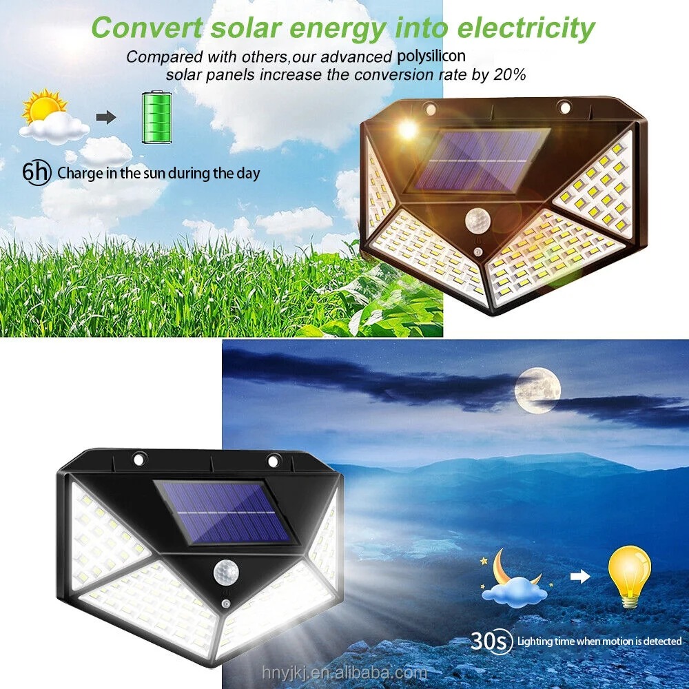 Solar Wall Lamp Detail 1