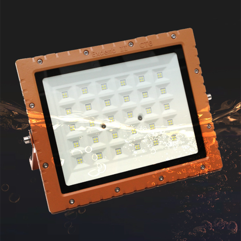 400W IP66 LED Explosion Proof Flood Light AC 85-265V for Gas Station Workshop Tunnel Parking Lots Special Water Discharge 30000