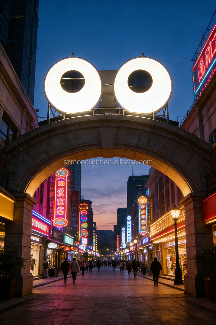 Animated Rotating Eye Tree Light