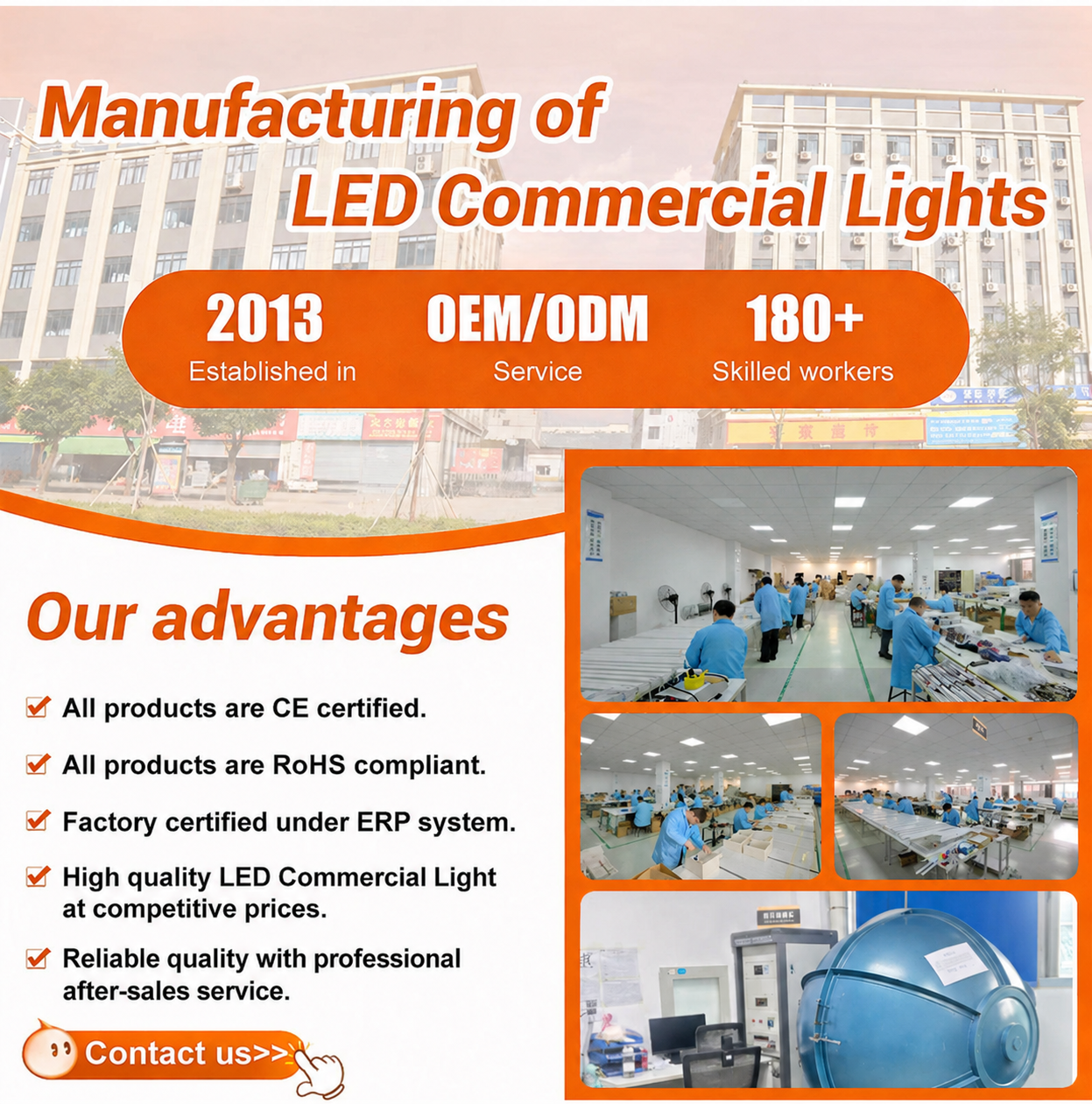 High Lumen LED Tri-Proof Light 4ft 50W 5CCT Selectable IP65 Office Batten Light DC36V Dimmable 5-Year Warranty Ra80 50000 Hours