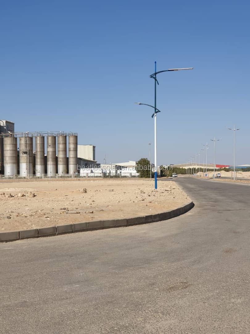 Solar Street Light Project Installation 3