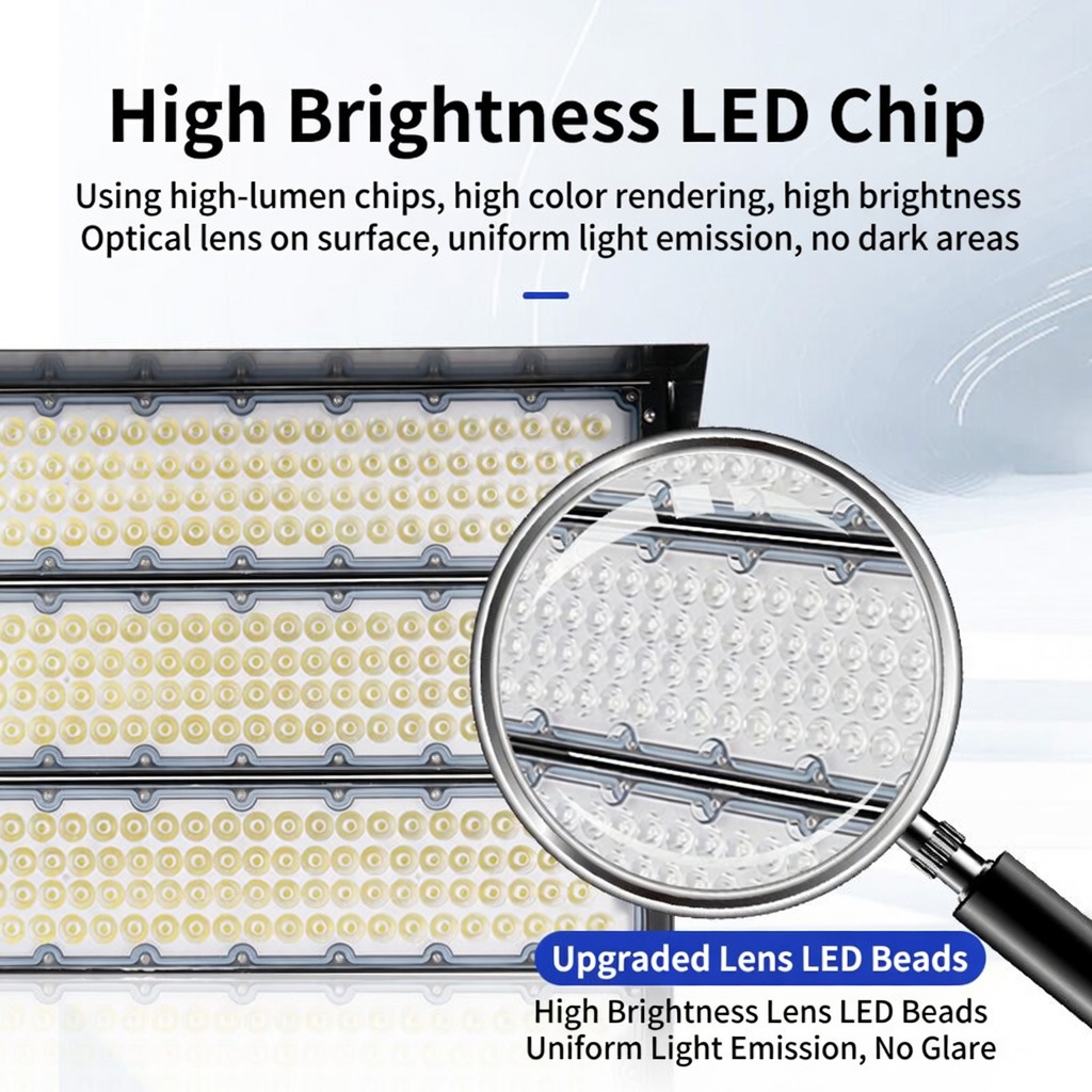 250W LED Football Field Lights IP66 High Power Module Stadium Flood Light for Outdoor Sports Field Lighting