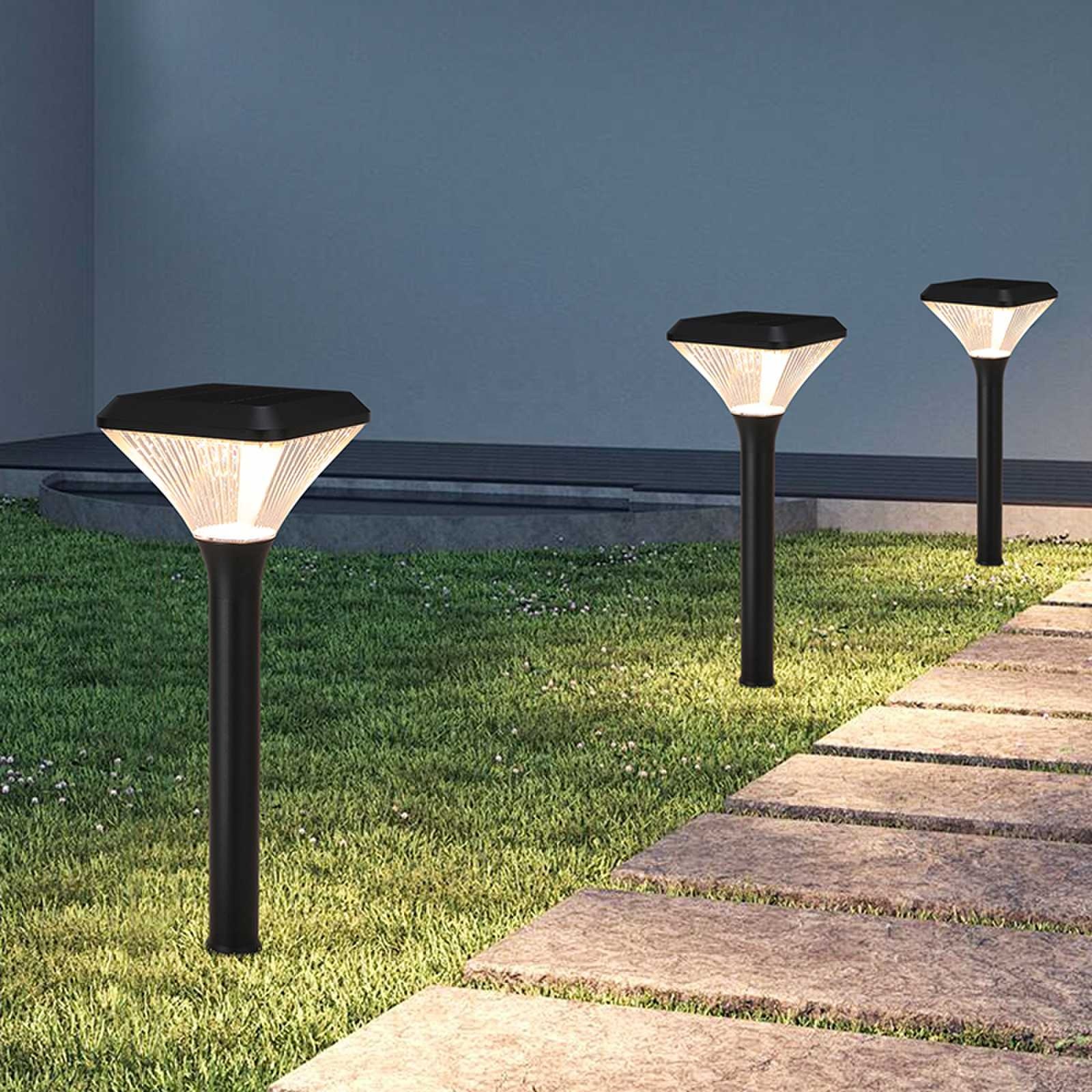 Outdoor Garden Waterproof LED Solar Lawn Light, Courtyard Staircase Garden Solar Light, Super Bright and Energy-saving