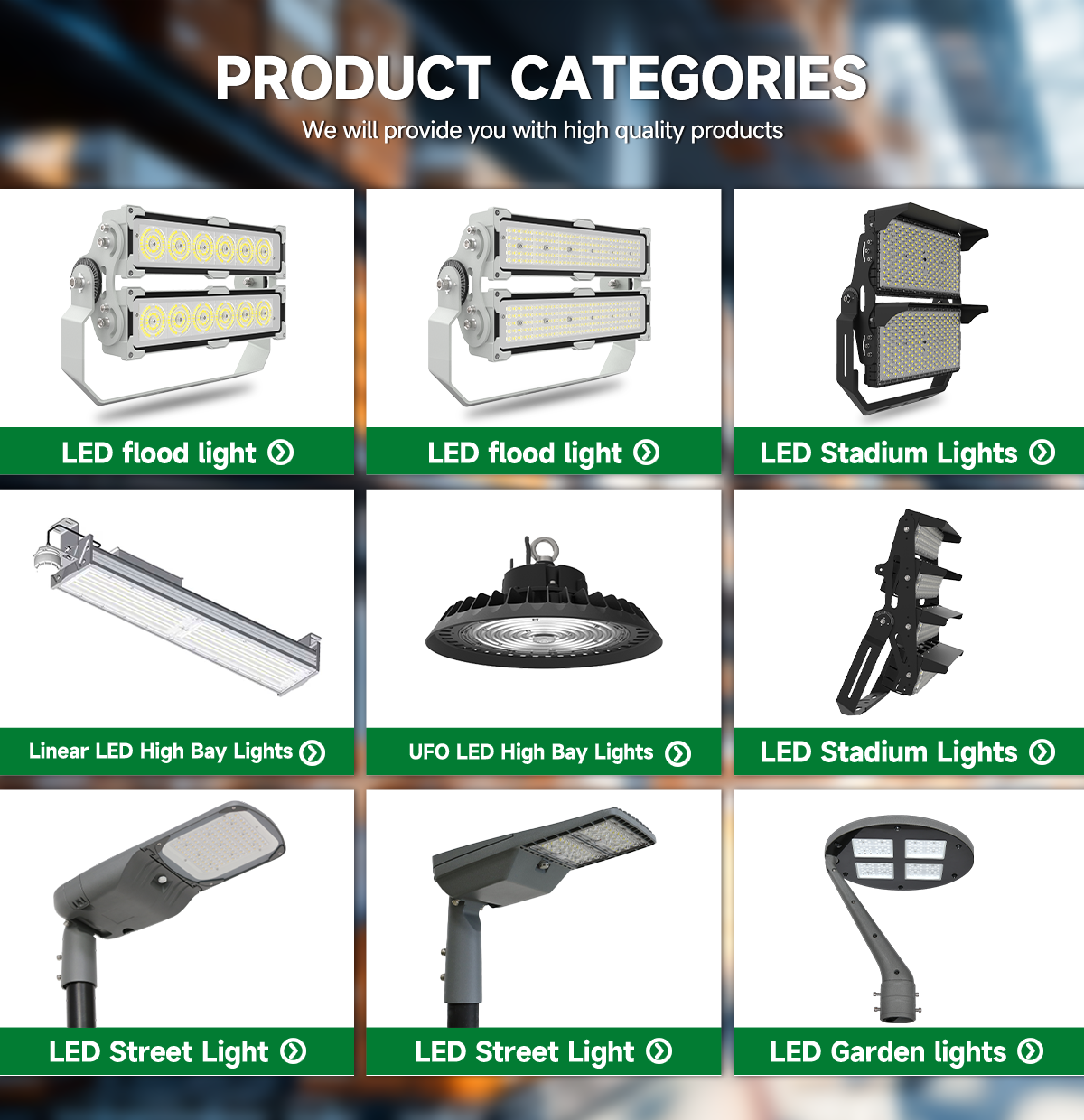 Core Product Categories