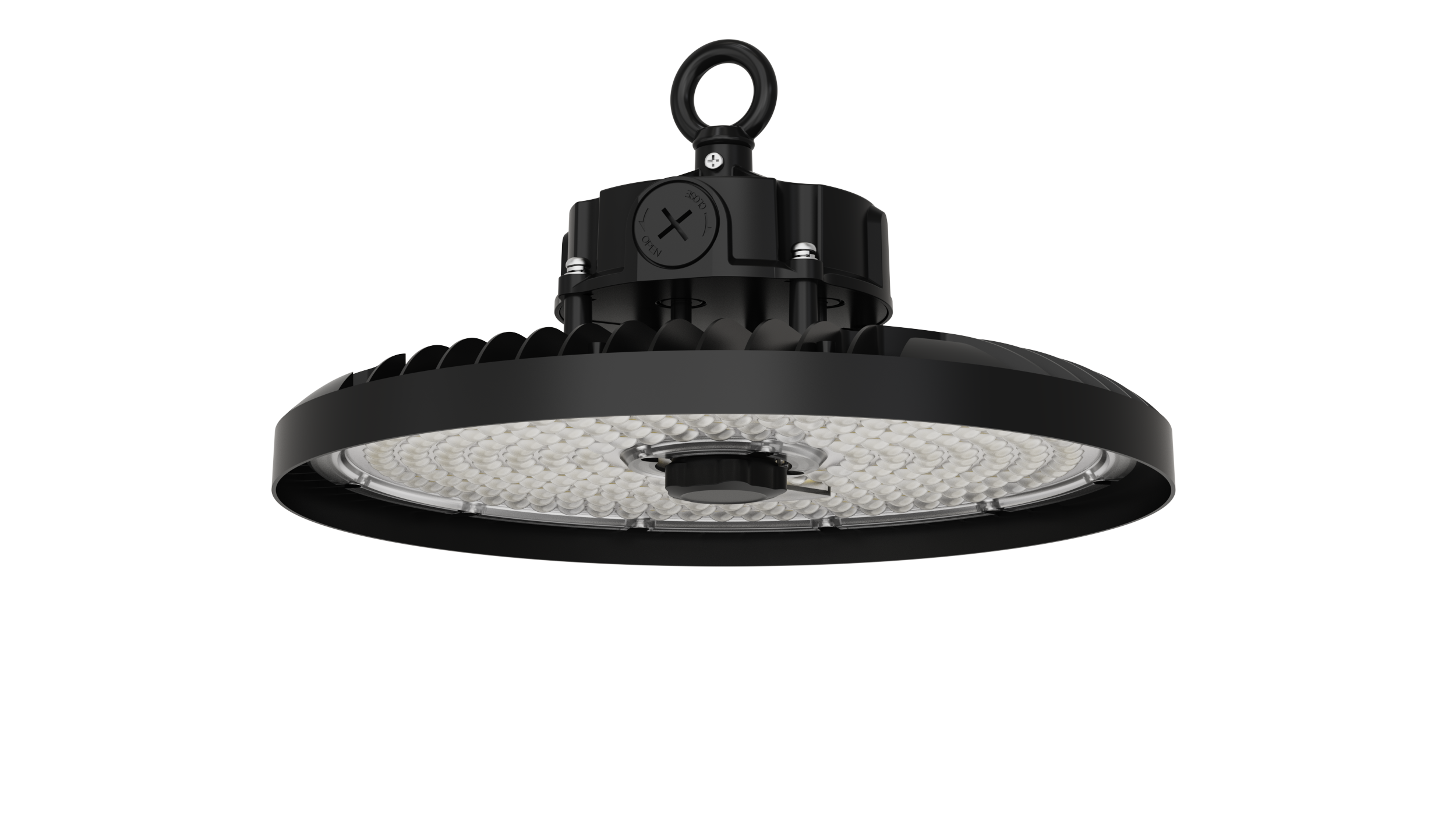 IP65 IK08 UFO LED High Bay Light 120/150/200W Adjustable 200lm/W ERP a 5 Years Warranty Industrial Warehouse Gym Light