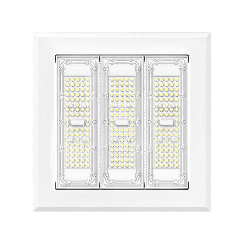 Commercial 150w LED Canopy Light Aluminum Recessed Explosion Proof LED Light for Gas Station and Warehouse