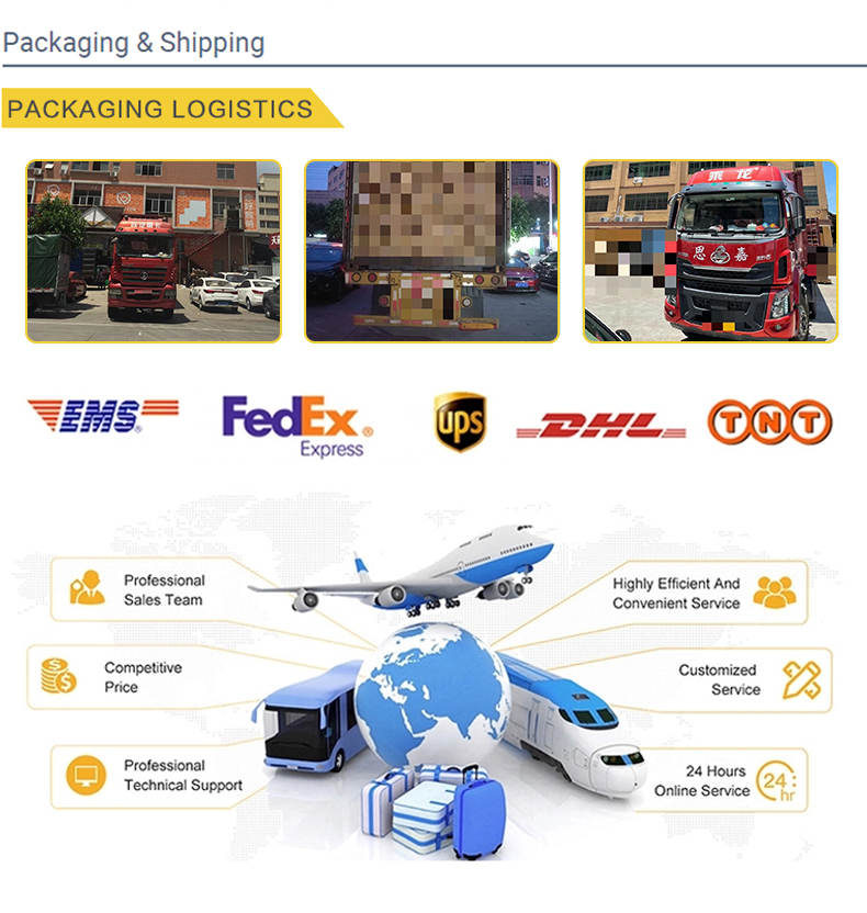 LED Bollard Light Packaging and Shipping Details