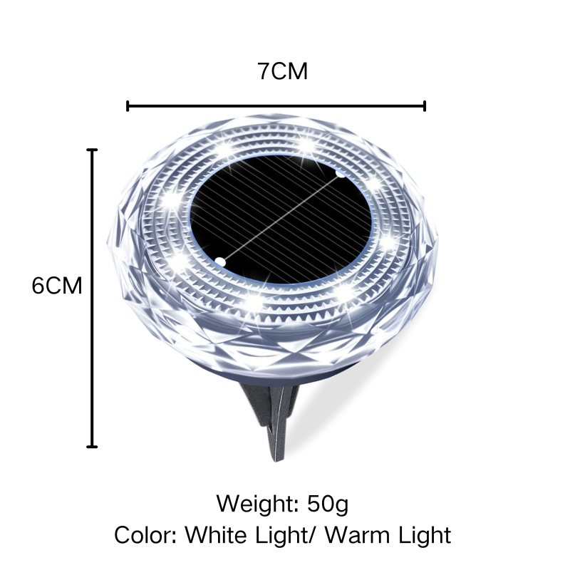 Solar light product features