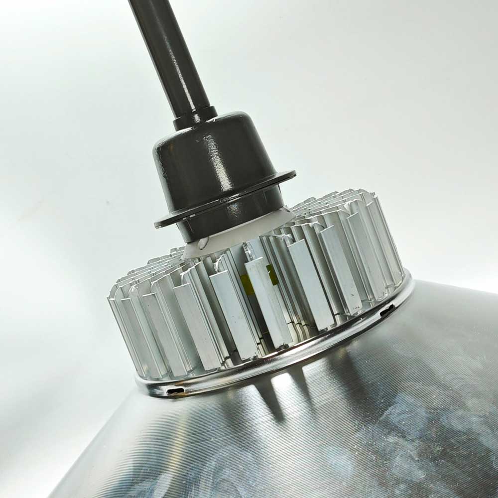 High Lumen Aluminum LED High Bay Light IP44 Rated 6000K Daylight 3-Year Warranty Multiple Lamp Beads China Manufacturer's Canopy