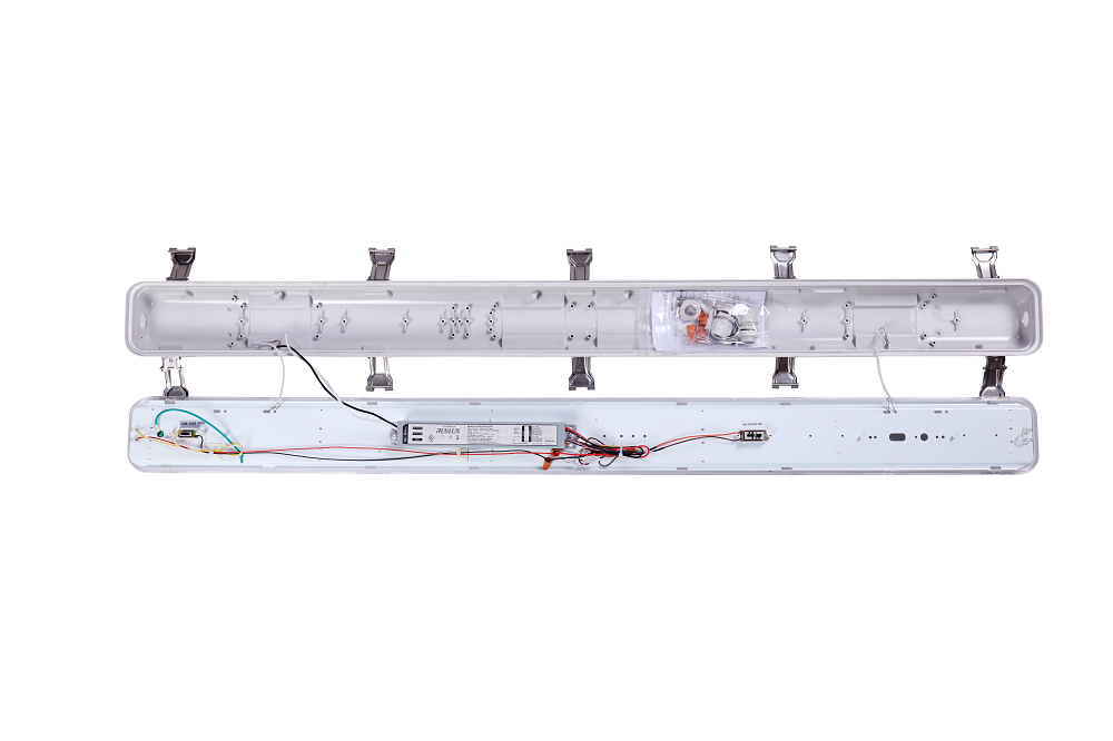 Industrial Tri-Proof Light Selectable CCT and Wattage Waterproof LED Lighting