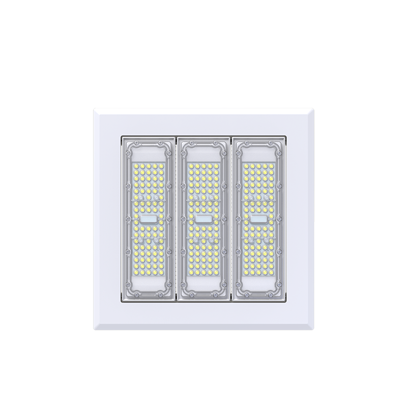 Commercial 150w LED Canopy Light Aluminum Recessed Explosion Proof LED Light for Gas Station and Warehouse