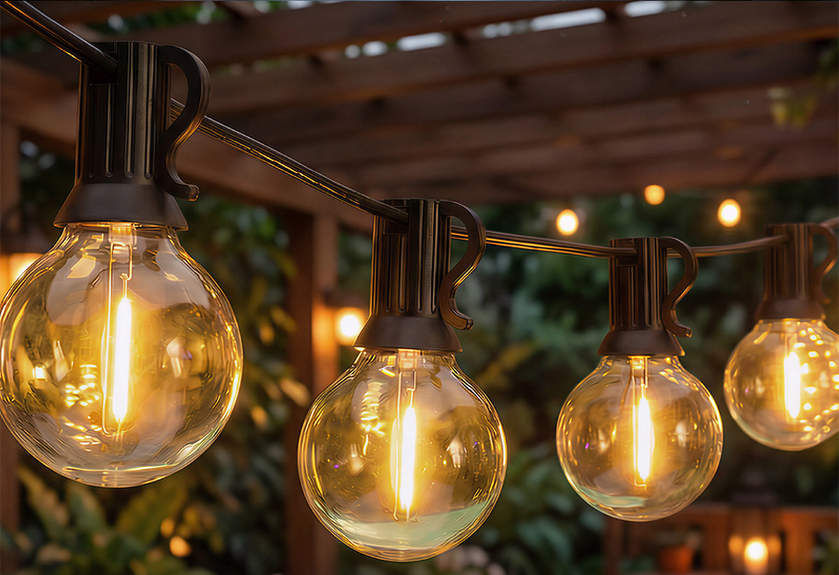 Solar-Powered Garden Plug-In Lights