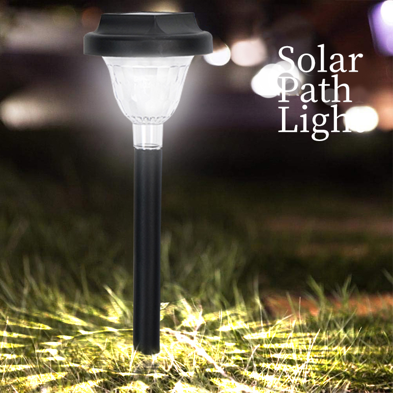 Solar Garden Path Lights IP65 Waterproof Outdoor LED with Wireless Control and Light Sensor Small Decoration