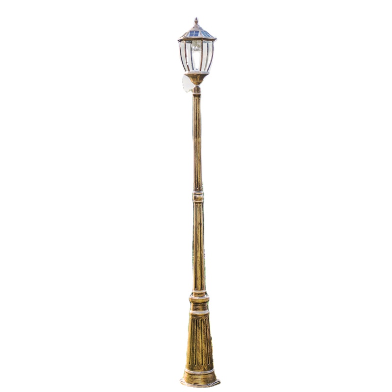 Outdoor AC Powered LED Bollard Landscape Light with Aluminum Construction 3000K Warm White CRI 80 120 Beam Angle