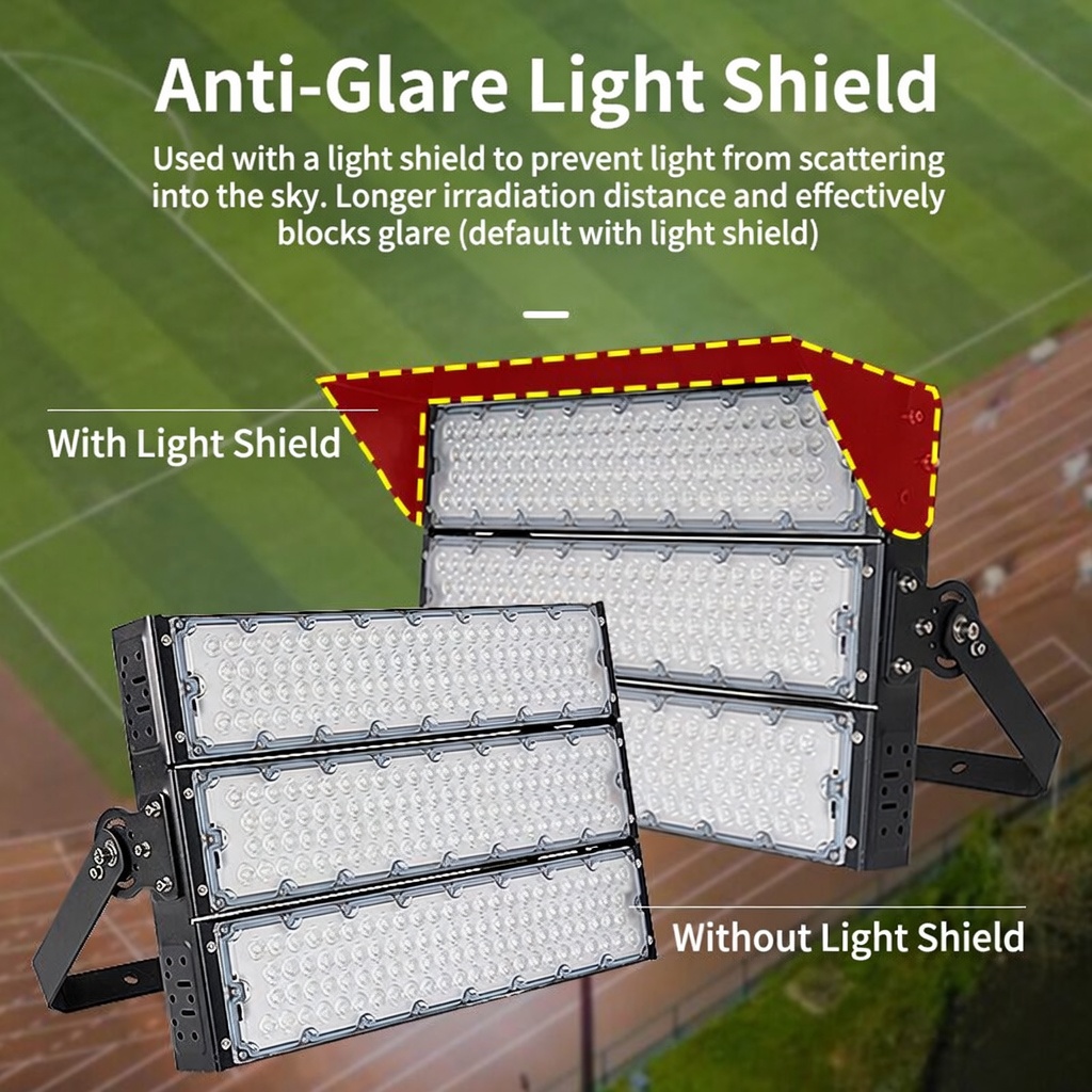LED High-power Module Football Field Lights, Outdoor Square Lighting, Tall Stadium Lighting, Spotlights For Sports Fields