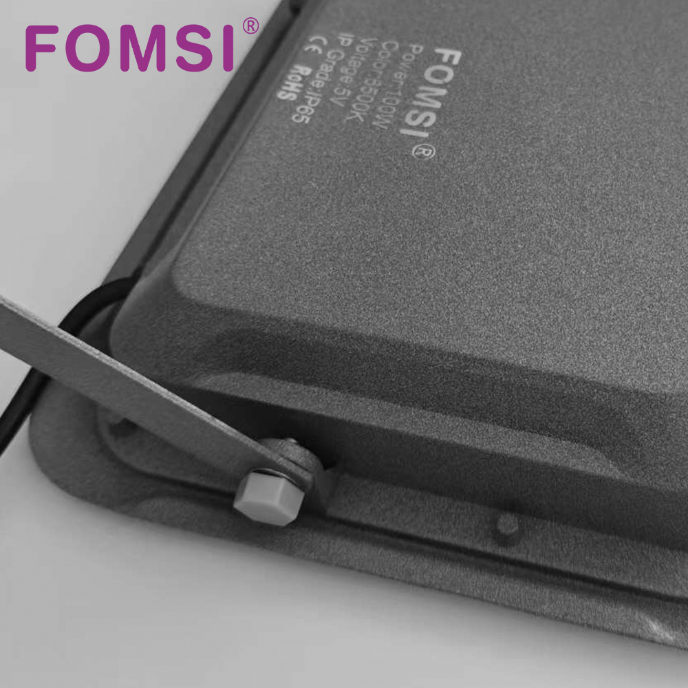 FOMSI LED Solar Light Outdoor Waterproof Floodlight with Remote Control Solar Reflector Flood Lamp Automatic Lighting for Garden