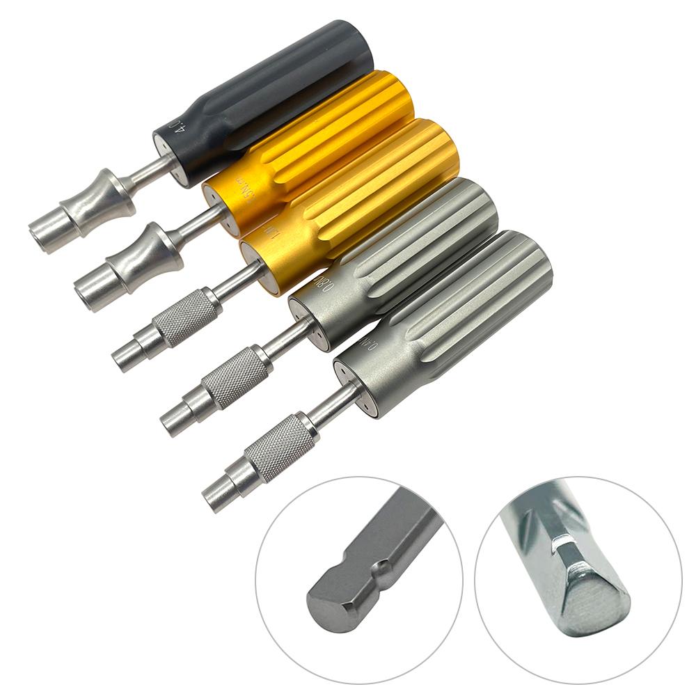 Torque Limiting Screwdriver Handle 1pc Stainless Steel for Locking Screw Orthopedic Instruments