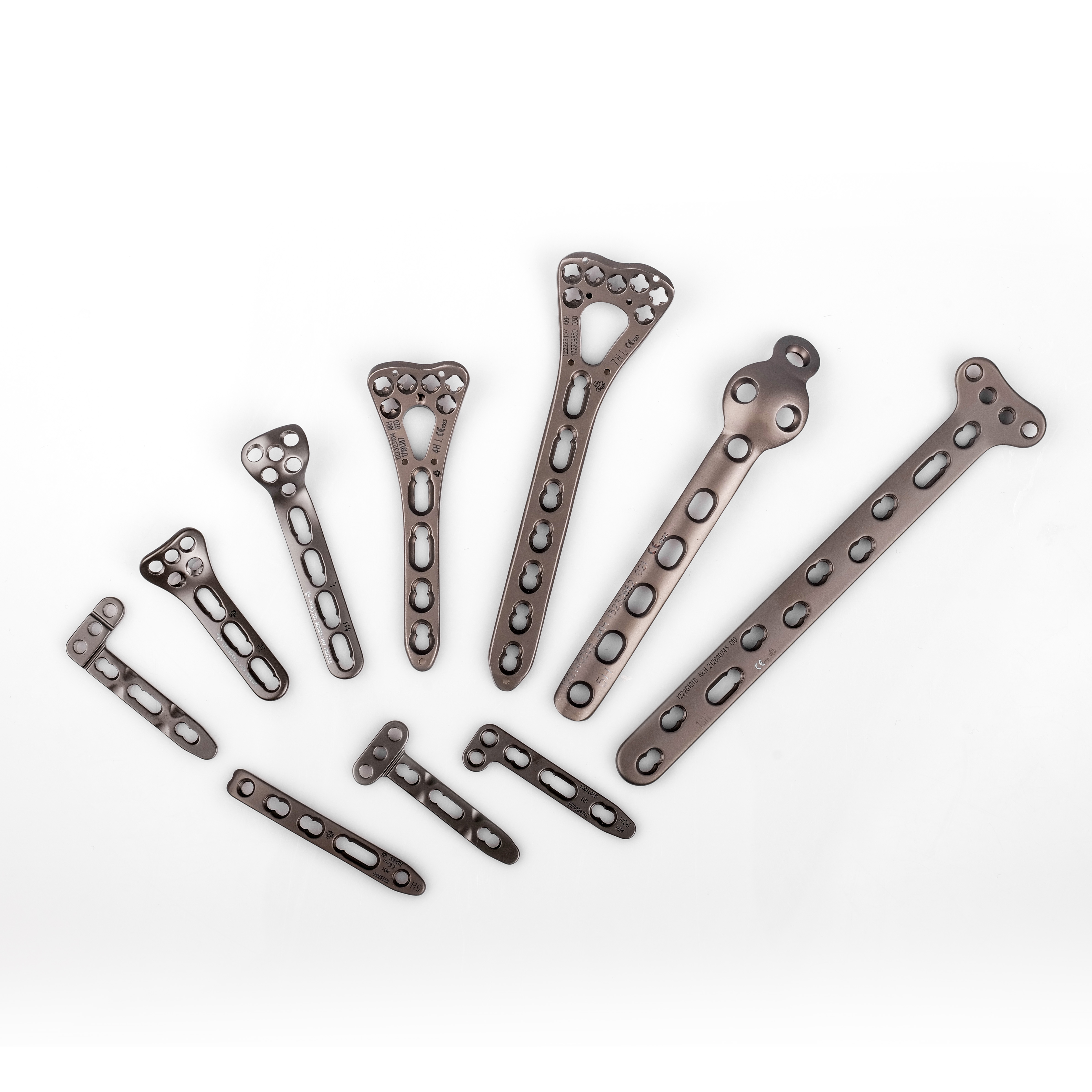 CANWELL Distal Radius TItanium Locking Plate Volar Wrist Orthopedic Trauma Implant Bone Fracture Suppliers Manufacturer CE ISO