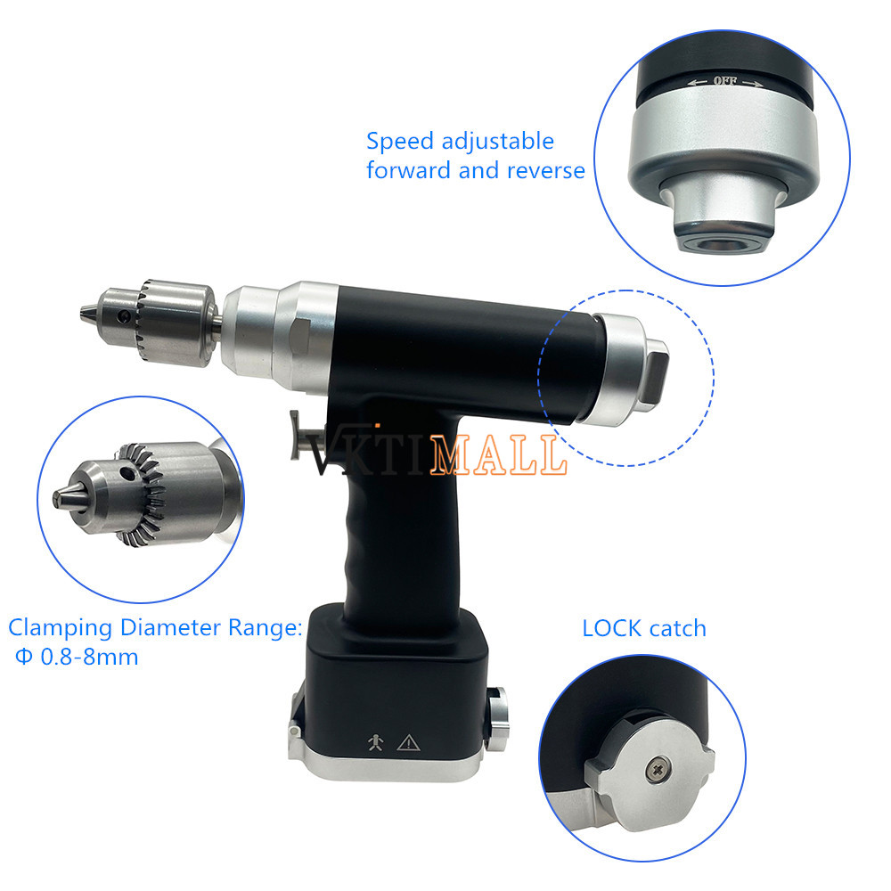 Electric Bone Drill Veterinary Drilling Machines Orthopedic Power Tools for Trauma Surgery Orthopedic Instrument