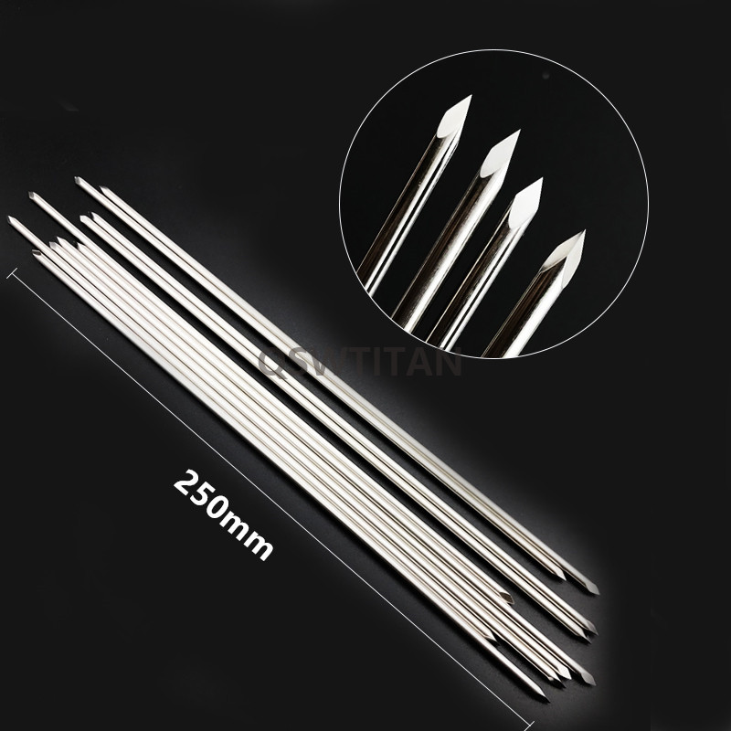 10pcs/set Stainless Steel Double-ended Kirschner Wires Veterinary Orthopedics Instruments