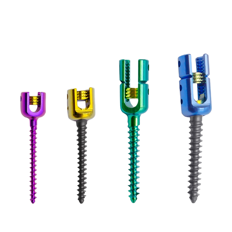 Geasure Titanium Alloy Orthopedic Implant Spine Pedicle Screw System for Orthopedic Surgery