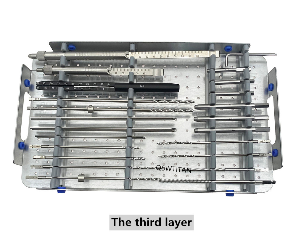 Orthopedic Instruments Locking Plate Instrument Kit for 4.0/5.0 Paediatrics Osteotomy Instrument Kit