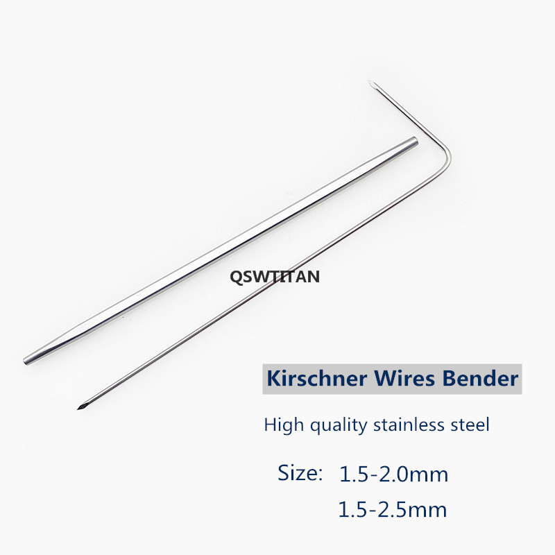 Stainless Steel Bone Kirschner Wires Bender Veterinary Orthopedics Instruments