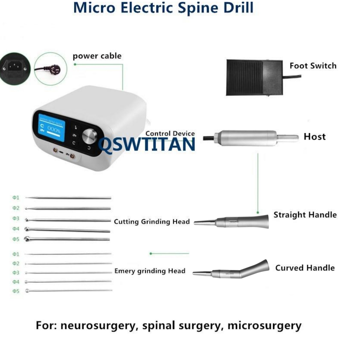 Micro Electric Spine Drill