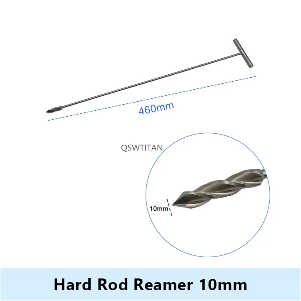 Hard Rod Reamer Instrument Stainless Steel 10mm