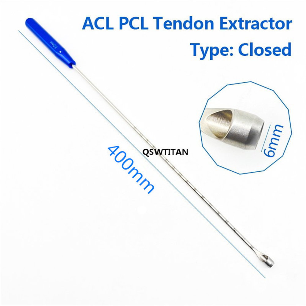 ACL PCL Instruments Tendon Extractor 6mm closed