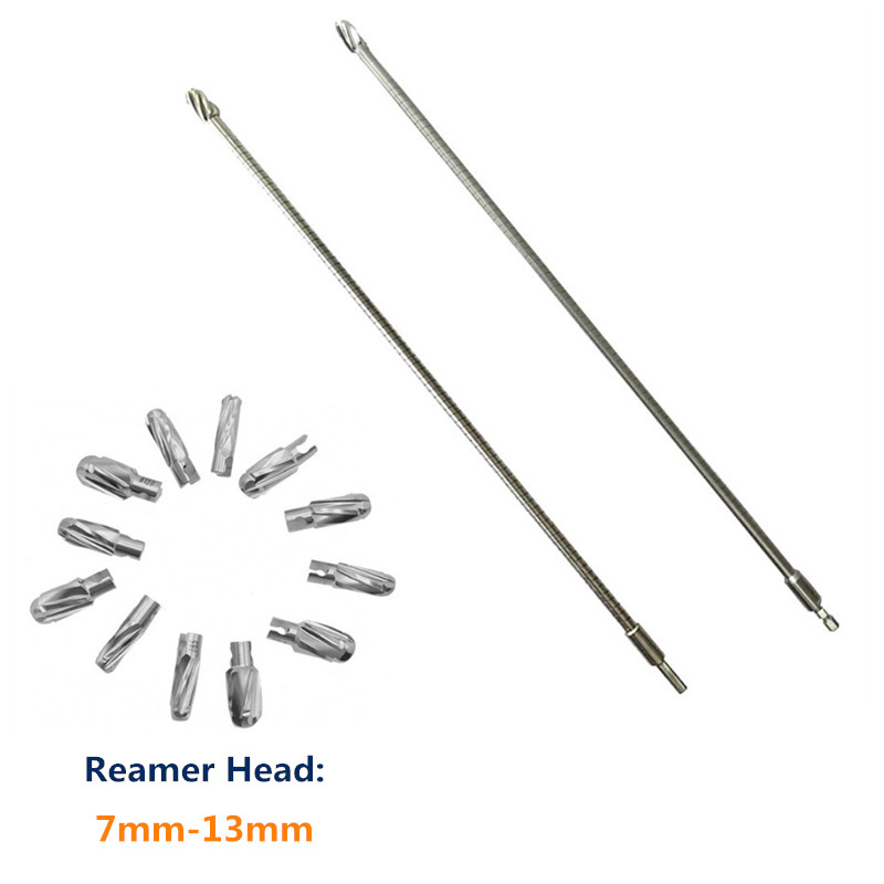 Flexible Reamer and Flexible Reamer Quick Coupling Flexible Shaft Handle Medullary Cavity Soft Expansion Hollow Reamer