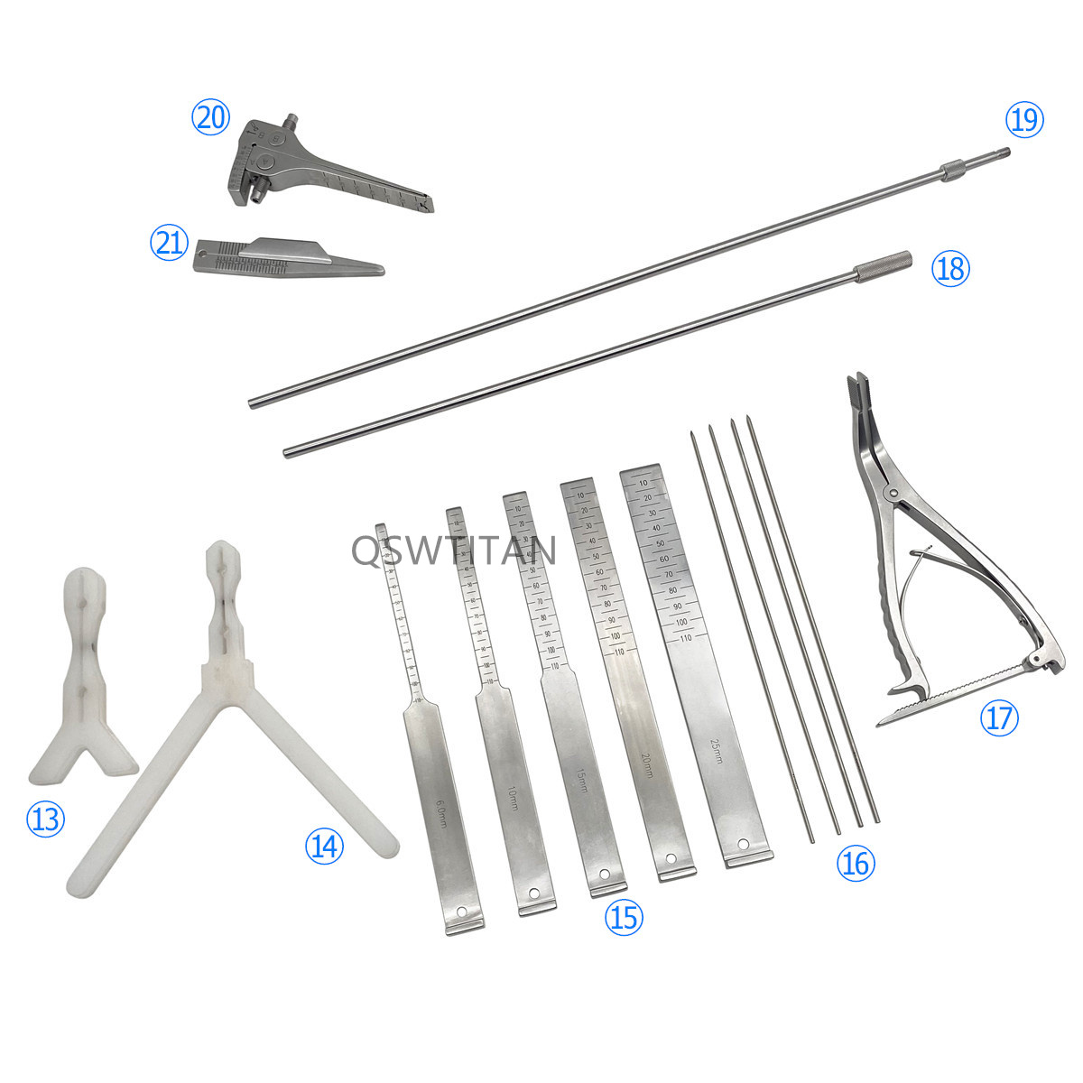 Orthopedic HTO Osteotomy Instrument Set Medical Tibial Plateau Joint High Position Osteotomy Tool Kit
